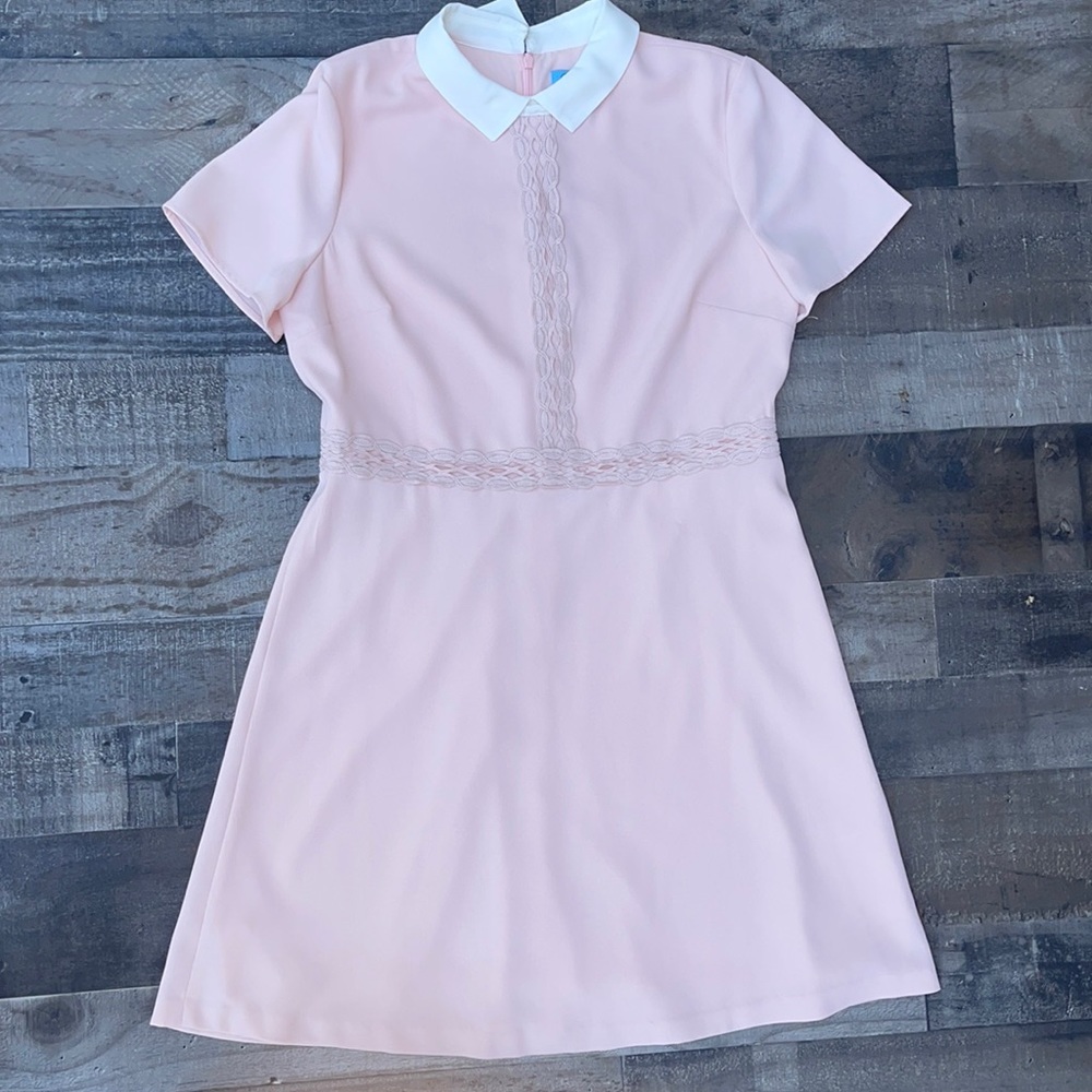 CeCe Dress. Pink. Size 12. Above the knee